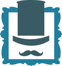 Buff as top hat and 'tache